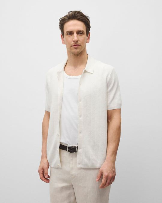Cotton Linen Piazza Shirt