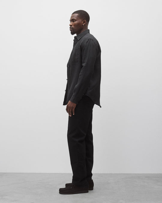 Linen Concourse Standard Overshirt